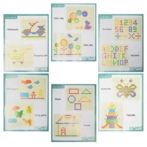 JEU CRÉATIF MULTIFONCTIONNEL D'APTITUDES ET DE MÉMOIRE EN BOIS