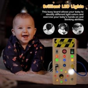 Montessori Wooden Switch Board