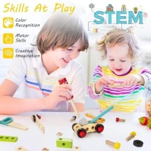 Montessori Wooden Toolbox