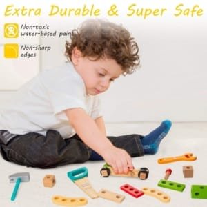 Montessori Wooden Toolbox