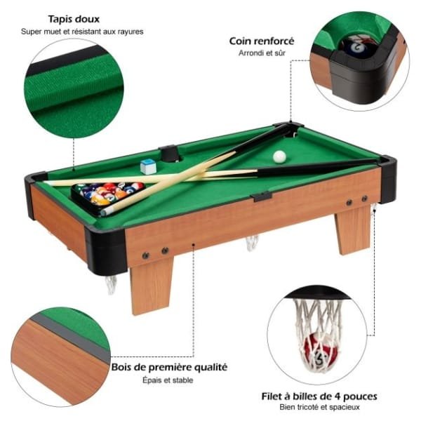 Mini table de billard