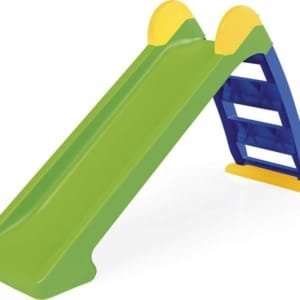 Dolu : toboggan Jouet d'intérieur et d'extérieur, pente pliable, échelle à 2 marches, plastique durable