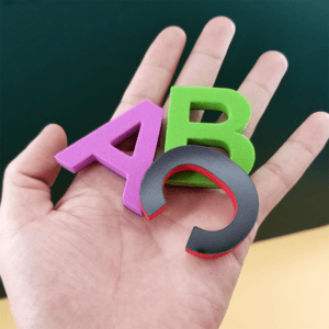 104 Lettres de l’alphabet et chiffres à aimants, jouets éducatifs pour enfants, bébé maternelle enseignement précoce matériel pédagogique.