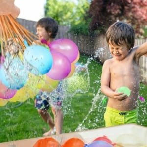 Ballons d'eau à remplissage rapide pour enfants, jouets de plage instantanés, jouets de combattant en plein air d'été, bombes magiques, 111 pièces