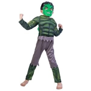 Deguisement Hulk – Déguisement Musclé Inspiré du Super-Héros Marvel pour enfant