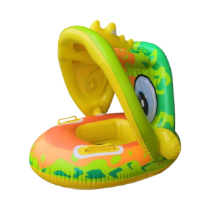 Bouée, Flotteur De Natation Gonflable Avec Pare Soleil Pour Bébés en enfants Dinosaur