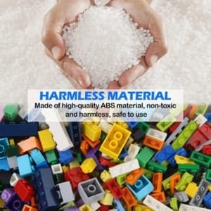 500 PCS Sacs de Blocs de Construction Éducatif