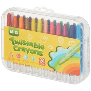 Crayons MG 24 couleurs par set pour enfants
