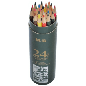 Crayon de couleur M&G 24/Tube Awp34361