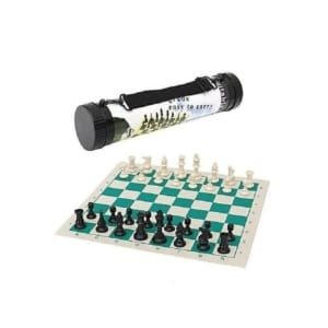 Jeu d'échecs portable pour voyage et camping, léger, durable, économique et professionnel