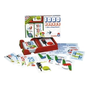Mille Bornes Le Grand Classique - Jeu de Société - Course de 1000 kilomètres - Jeu d'Ambiance - Se Joue en Famille ou entre Amis - A Partir de 6 Ans - De 2 à 8 Joueurs