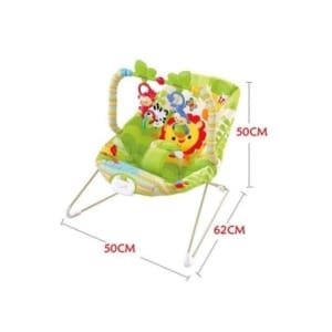 Berceau Relax de repos Transat musical pour bébés + set de hochets gratuits.