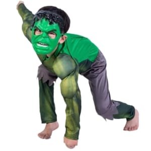 Deguisement Hulk – Déguisement Musclé Inspiré du Super-Héros Marvel pour enfant