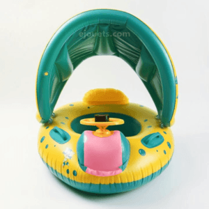 Flotteur de natation gonflable pour bébé, avec auvent solaire