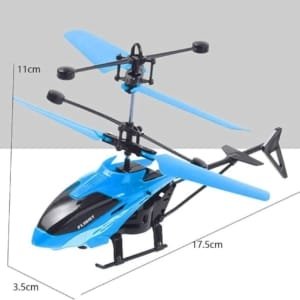 Mini hélicoptère RC avec lumière Chargement USB - télécommandé