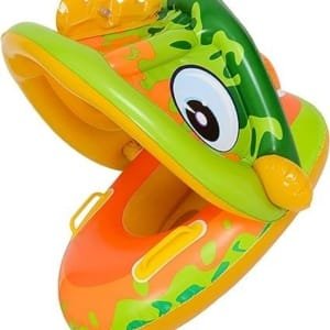 Bouée, Flotteur De Natation Gonflable Avec Pare Soleil Pour Bébés en enfants Dinosaur