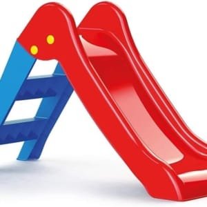 Dolu : toboggan Jouet d'intérieur et d'extérieur, pente pliable, échelle à 2 marches, plastique durable