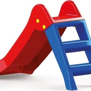 Dolu : toboggan Jouet d'intérieur et d'extérieur, pente pliable, échelle à 2 marches, plastique durable