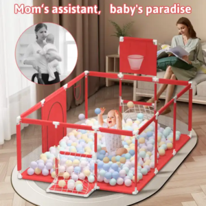 Parc de jeux intérieure PlayPen pour bébés + 100 ballons gratuites