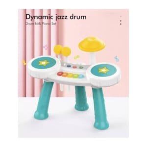 Jouet Musical Batterie et Piano Vert 18M+ – Huanger