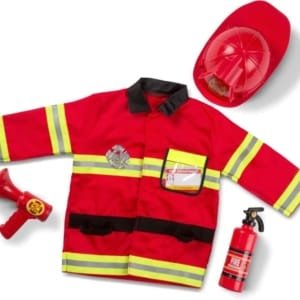 Déguisement Pompier, Costume pour filles et garçons avec accessoires.