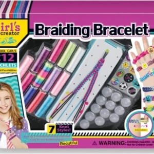 Kit de fabrication de bracelets d'amitié, kits de fabrication de bijoux, kit de bracelets tressés colorés, cadeaux d'anniversaire et de Noël pour adolescentes
