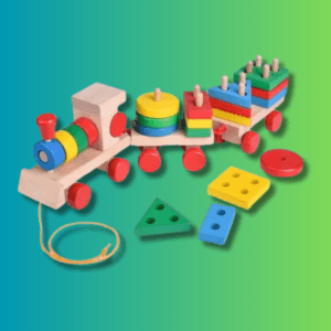 Ensemble de 9 Jouets Montessori en bois naturel, jouets éducatifs, ludiques et amusants pour les petits