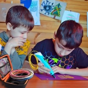 Stylos 3D pour enfants et adultes avec 9 m fillament PLA