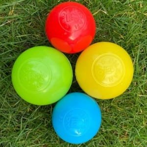 Pilsan Balles de jeu en plastique souple pour enfants 6 cm