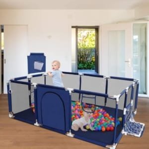 Parc de jeux intérieure PlayPen pour bébés + 100 ballons gratuites