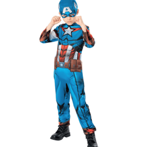DÉGUISEMENT ENFANTS– CAPTAIN AMERICA- 2 pièces