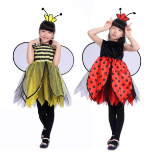 Costume de CÔTÉ cinelle sept étoiles pour enfants, équation, déguisement, performance d'Halloween, enfants, filles