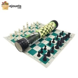 Jeu d'échecs portable pour voyage et camping, léger, durable, économique et professionnel