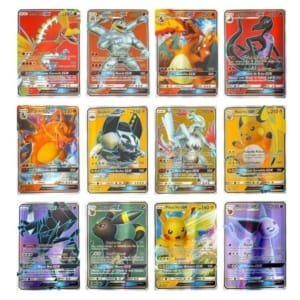 100 PCS GX Carte, Carte Rare GX, Super Carte, Carte à Collectionner