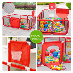 Parc de jeux intérieure PlayPen pour bébés + 100 ballons gratuites