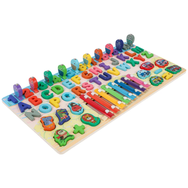 Jouets Éducatifs Montessori En Bois avec xylophone Pour Enfants De 3 Ans +