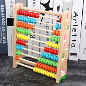 Jouets en bois Montessori dos pour enfants, planche occupée, boulier mathématique,
