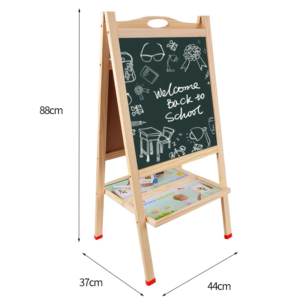 Planche à dessin magnétique en bois double face