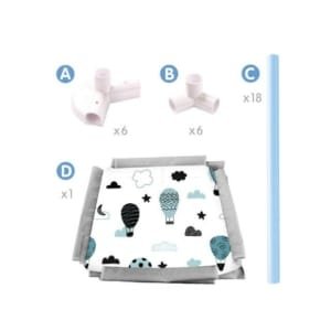 Parc pour bébé multifonction