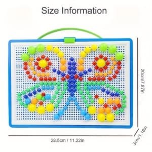 Jeu de créative MOSAIC - jouet éducatif 296 PCS