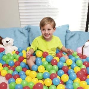 Pilsan Balles de jeu en plastique souple pour enfants 6 cm