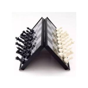 Jeux des échecs Chess Set & Checker Magnétique blanc