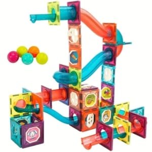 42 pièces de jouets magnétiques, jouets magnétiques STEM,