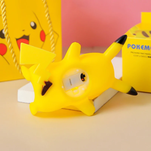 PACK 4 Veilleuse figurines de Pikachu, décoration d'intérieur Kawaii