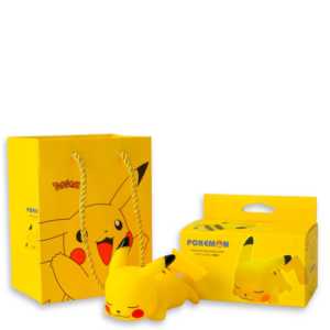 PACK 4 Veilleuse figurines de Pikachu, décoration d'intérieur Kawaii