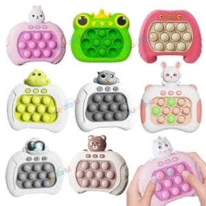 Poignée de presse Pop-Push électronique améliorée pour enfants