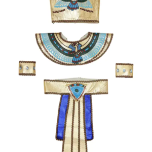 Costume enfant prince égyptien tenue à manches courtes haut avec pantalon