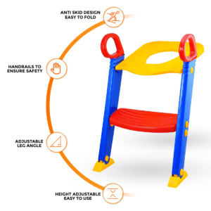 Reducteur Toilette Enfant Rehausseur Toilette Enfant avec Marche