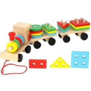 Train en bois