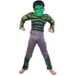 Deguisement Hulk – Déguisement Musclé Inspiré du Super-Héros Marvel pour enfant